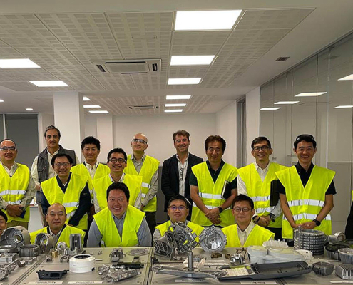 Image of the Visit of Japanese companies of the casting sector to Funvisa