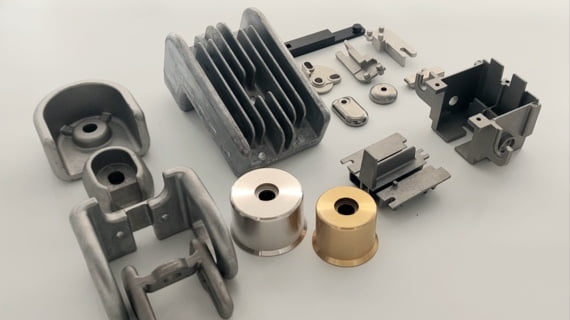 Example of die-casting energy component