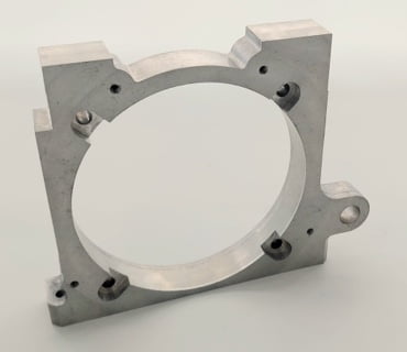 Example of die-casting e-drive component