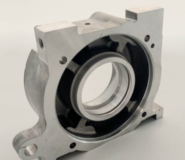 Example of die-casting e-drive component