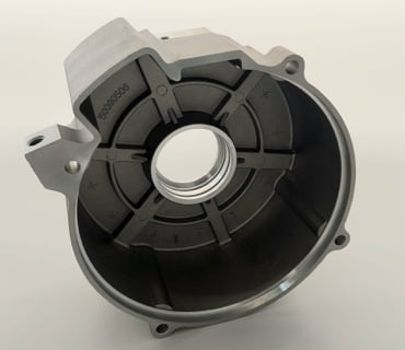 Example of die-casting e-drive component