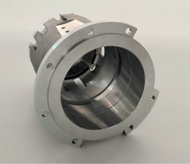 Example of die-casting e-drive component