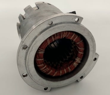 Example of die-casting e-drive component